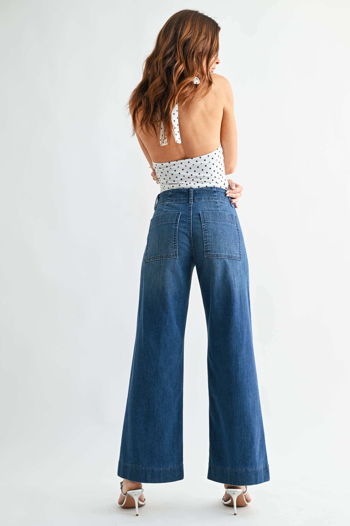 DP835 - MD - Pintuck Trouser Wide Leg