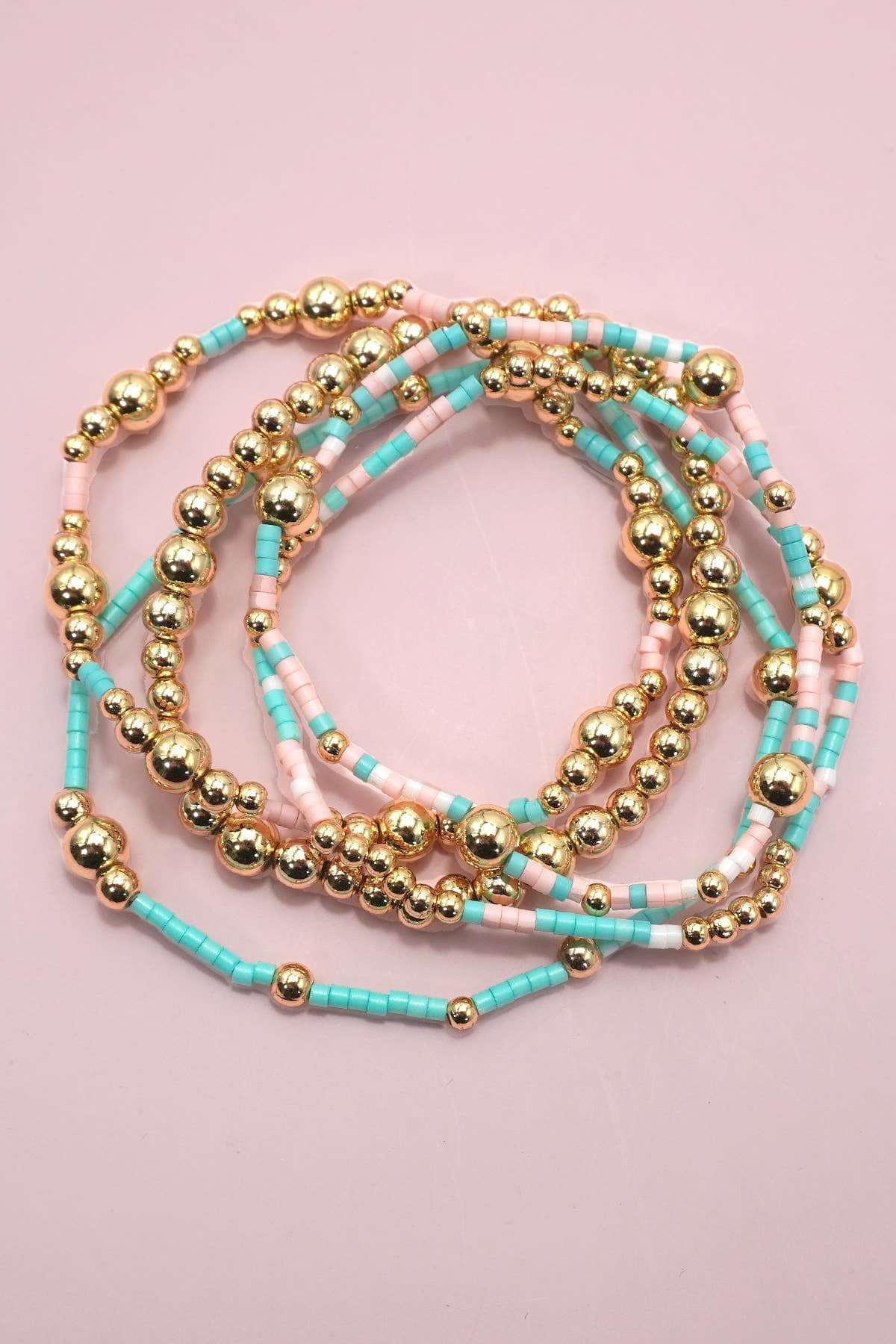 Multi Layer Stretch Bracelet Set